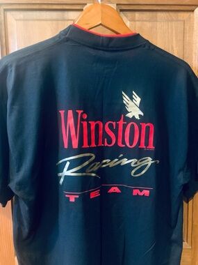 Vintage 90’s WINSTON RACING TEAM Single Stitch Double Sided Pocket T-Shirt